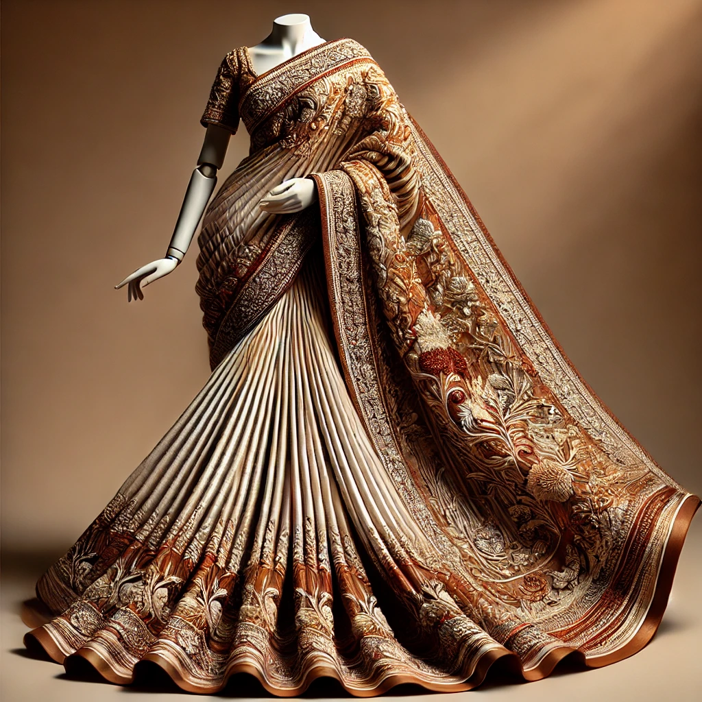 Saree Prepleating service & draping