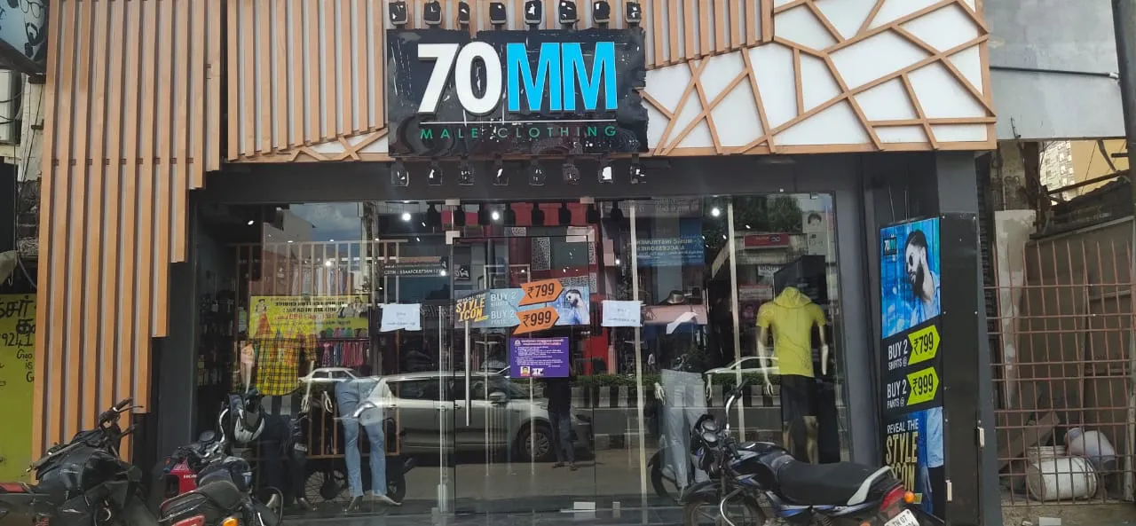 70mm male clothing