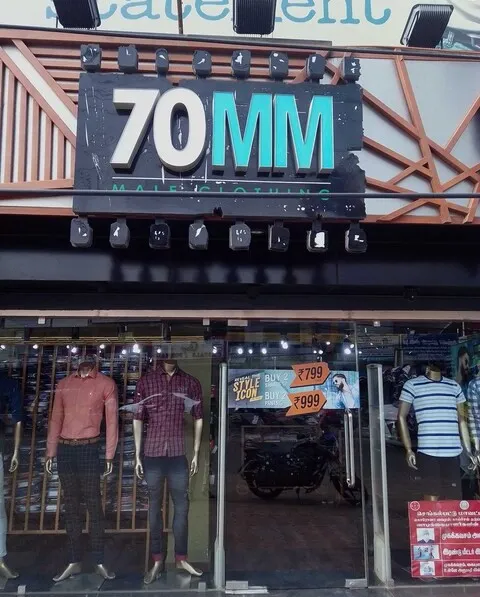 70MM Male Clothing - Selaiyur