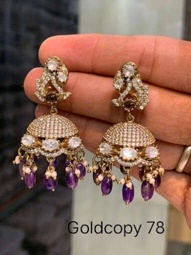 Gold copy bridal art Jewellery
