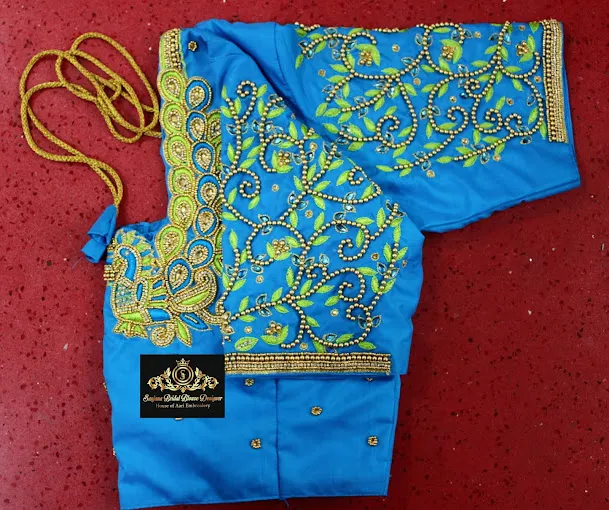 Sanjana bridal blouse designer