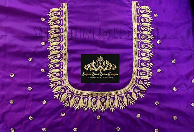 Sanjana bridal blouse designer