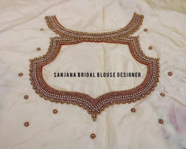 Sanjana bridal blouse designer